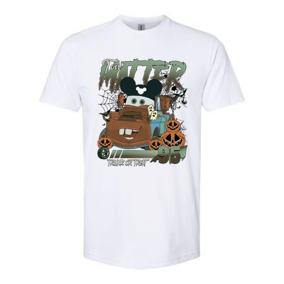 Tow Mater Trunk Or Treat Halloween Softstyle CVC T-Shirt