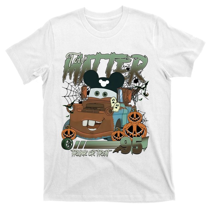 Tow Mater Trunk Or Treat Halloween T-Shirt