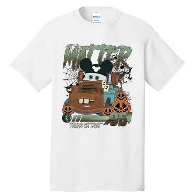 Tow Mater Trunk Or Treat Halloween Tall T-Shirt