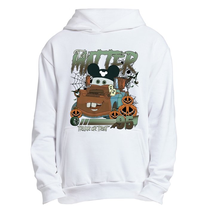 Tow Mater Trunk Or Treat Halloween Urban Pullover Hoodie