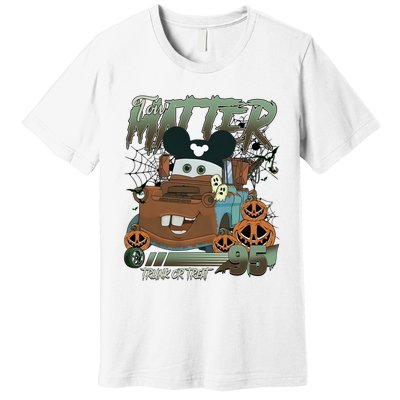 Tow Mater Trunk Or Treat Halloween Premium T-Shirt