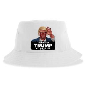 They Missed Trump 2024 Sustainable Bucket Hat