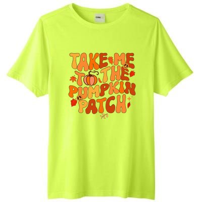 Take Me To The Pumpkin Patch Autumn Fall Thanksgiving Tall Fusion ChromaSoft Performance T-Shirt