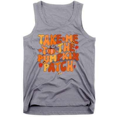 Take Me To The Pumpkin Patch Autumn Fall Thanksgiving Tank Top