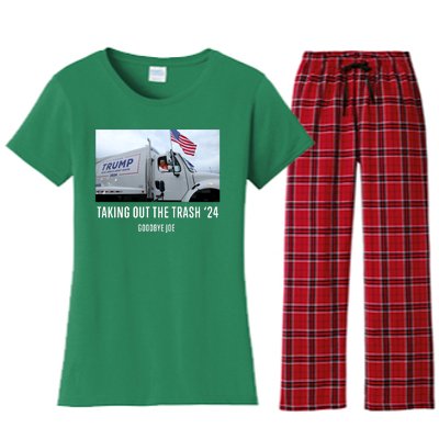 Tom Macdonald Taking Out The Trash Goodbye Joe Women's Flannel Pajama Set