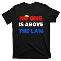 Trump Mugshot  Trump 2024 PrisonNo One Is Above The Law T-Shirt