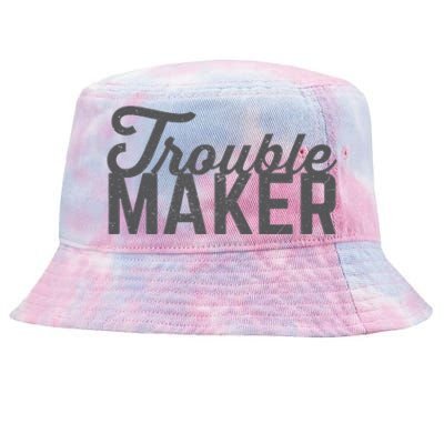 Trouble Maker Tie-Dyed Bucket Hat