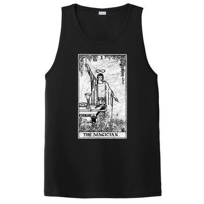 The Magician Tarot Card Major Arcana Fortune Telling Occult PosiCharge Competitor Tank