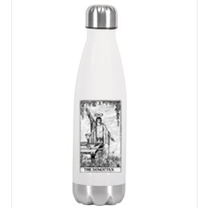 The Magician Tarot Card Major Arcana Fortune Telling Occult Stainless Steel Insulated Water Bottle