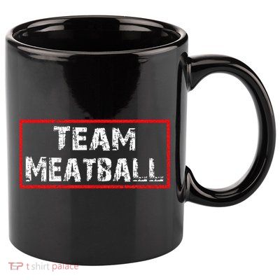 Team Meatball 11oz C Handle Ceramic Mug