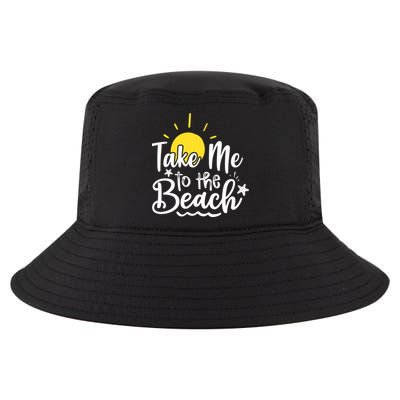 Take Me To The Beach Sunshine Summer Cool Comfort Performance Bucket Hat