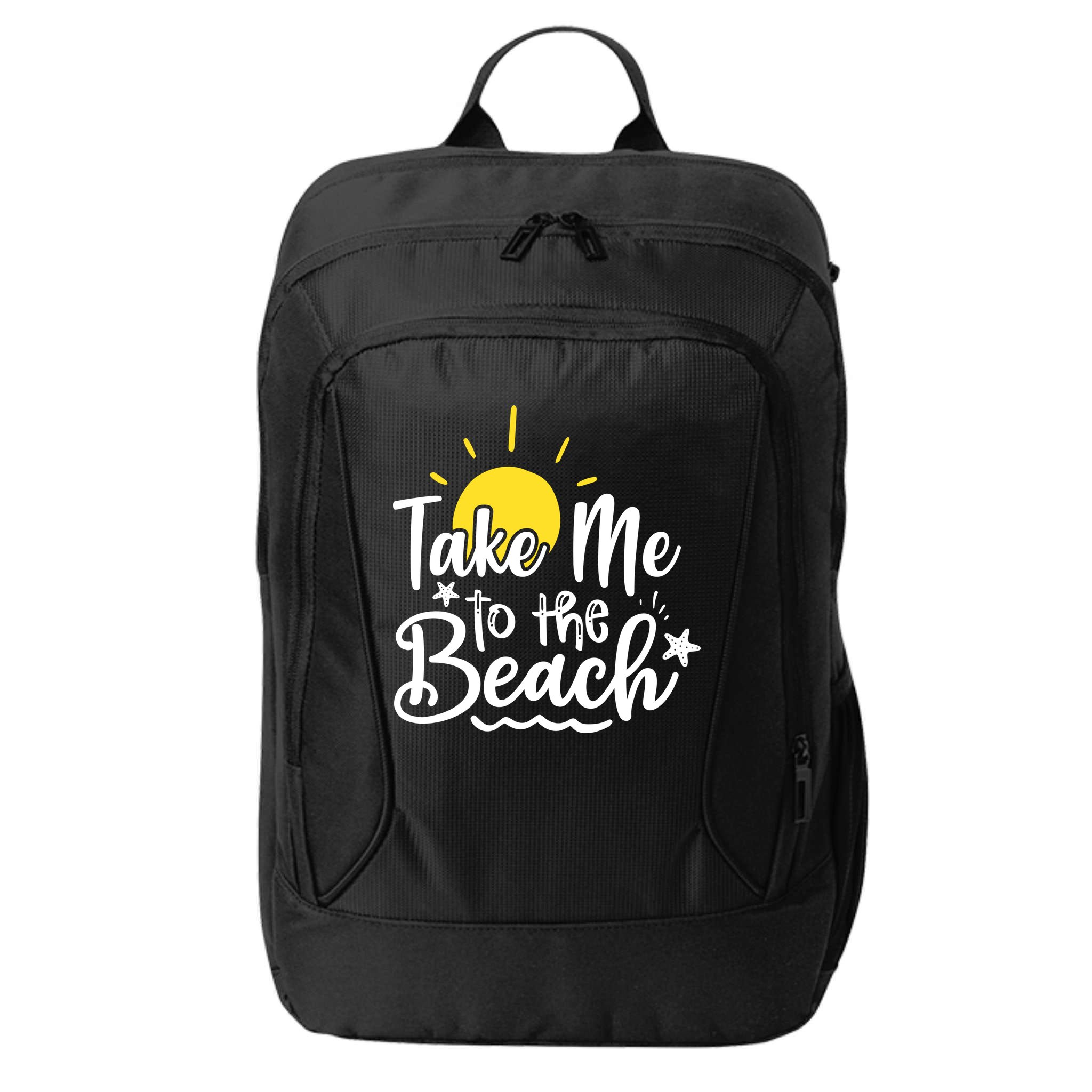 Take Me To The Beach Sunshine Summer City Backpack