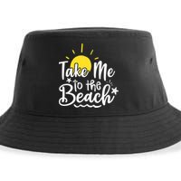 Take Me To The Beach Sunshine Summer Sustainable Bucket Hat