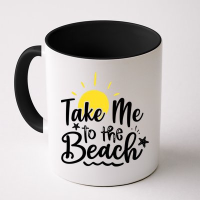 Take Me To The Beach Sunshine Summer Mug