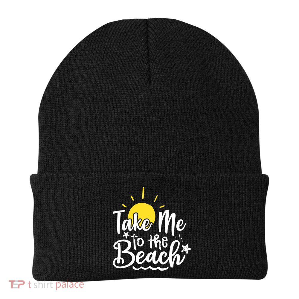 Take Me To The Beach Sunshine Summer Beanie