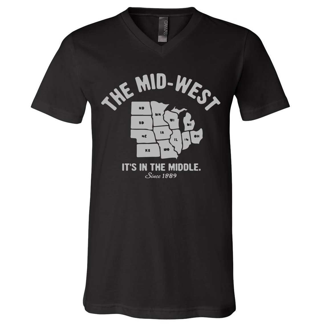The MidWest V-Neck T-Shirt