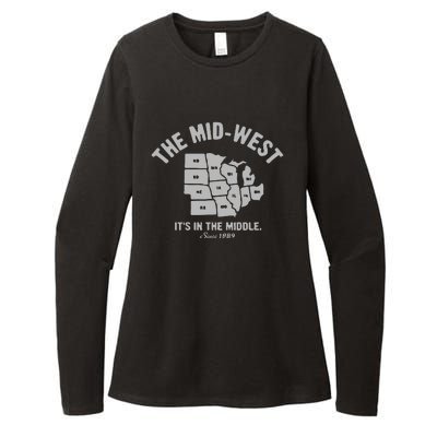 The MidWest Womens CVC Long Sleeve Shirt