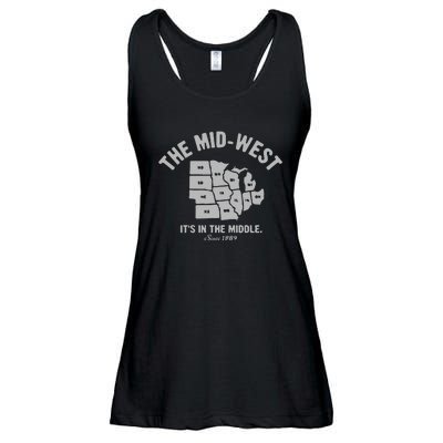 The MidWest Ladies Essential Flowy Tank