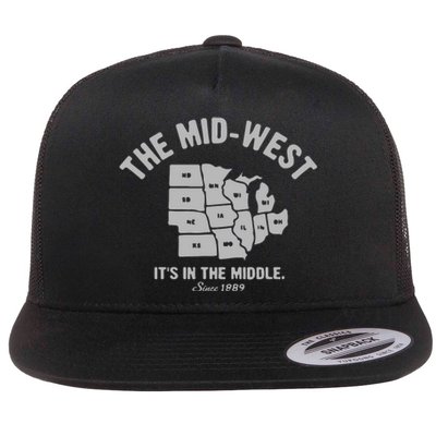 The MidWest Flat Bill Trucker Hat