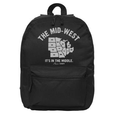 The MidWest 16 in Basic Backpack