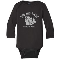 The MidWest Baby Long Sleeve Bodysuit