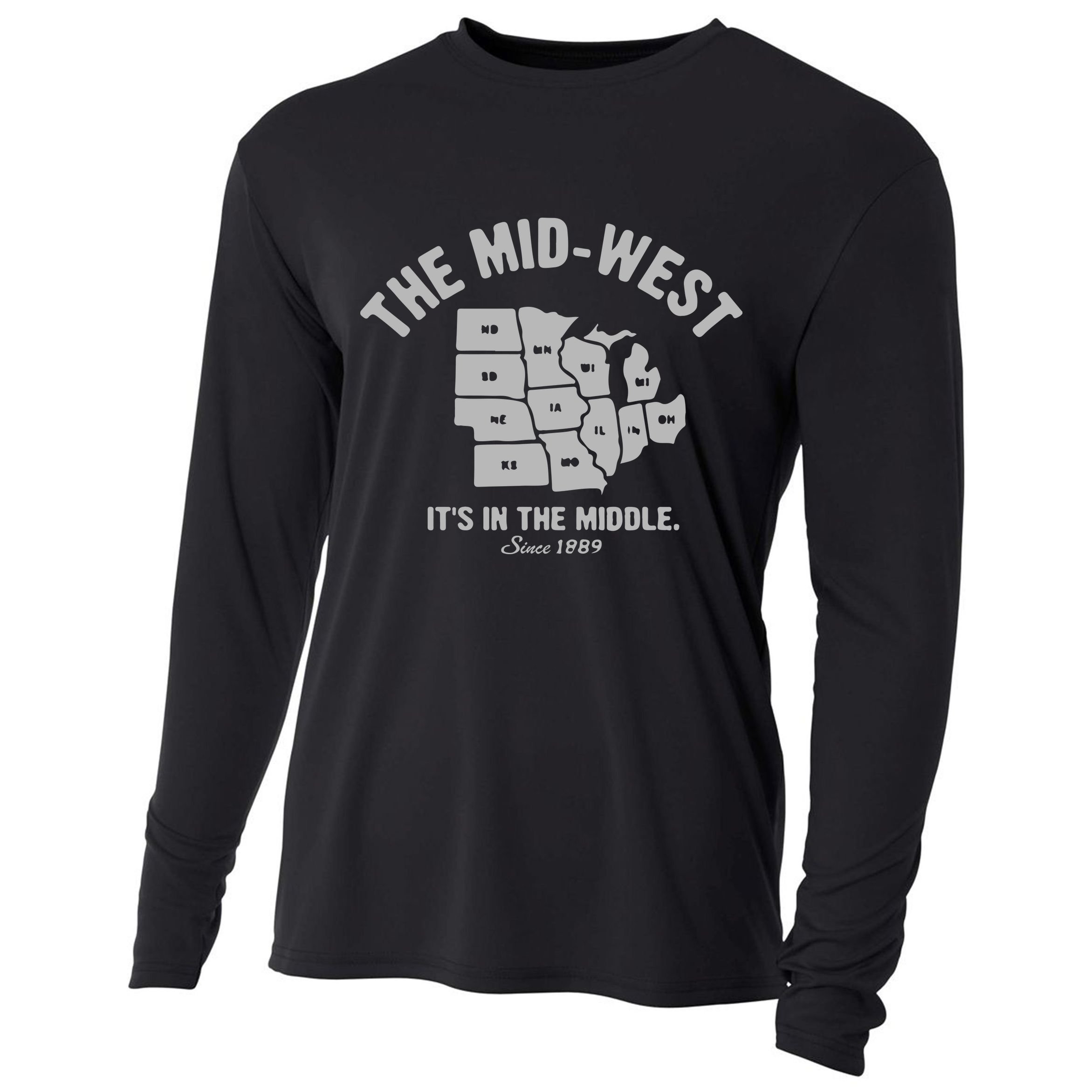 The MidWest Cooling Performance Long Sleeve Crew