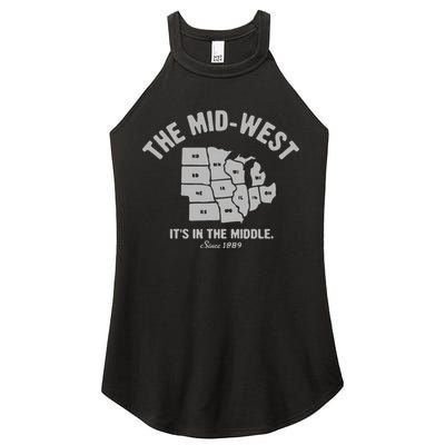 The MidWest Women's Perfect Tri Rocker Tank