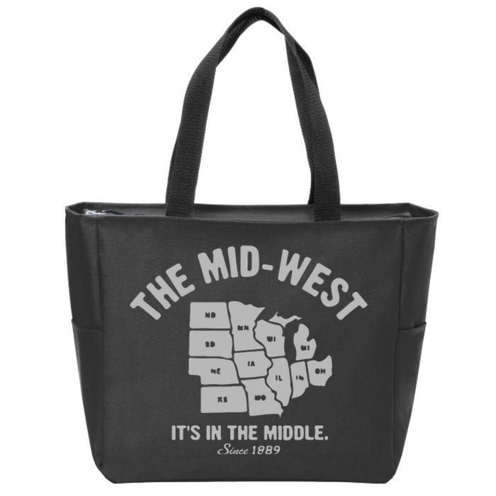 The MidWest Zip Tote Bag