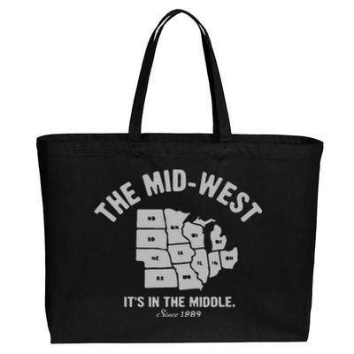 The MidWest Cotton Canvas Jumbo Tote