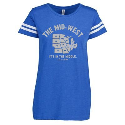 The MidWest Enza Ladies Jersey Football T-Shirt