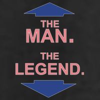 The Man The Legend Cool Comfort Performance Bucket Hat