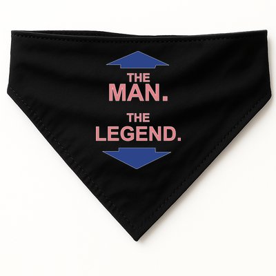 The Man The Legend USA-Made Doggie Bandana