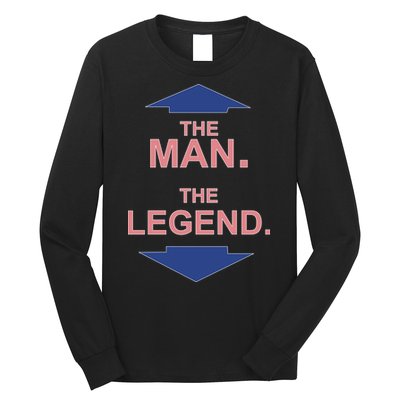 The Man The Legend Long Sleeve Shirt