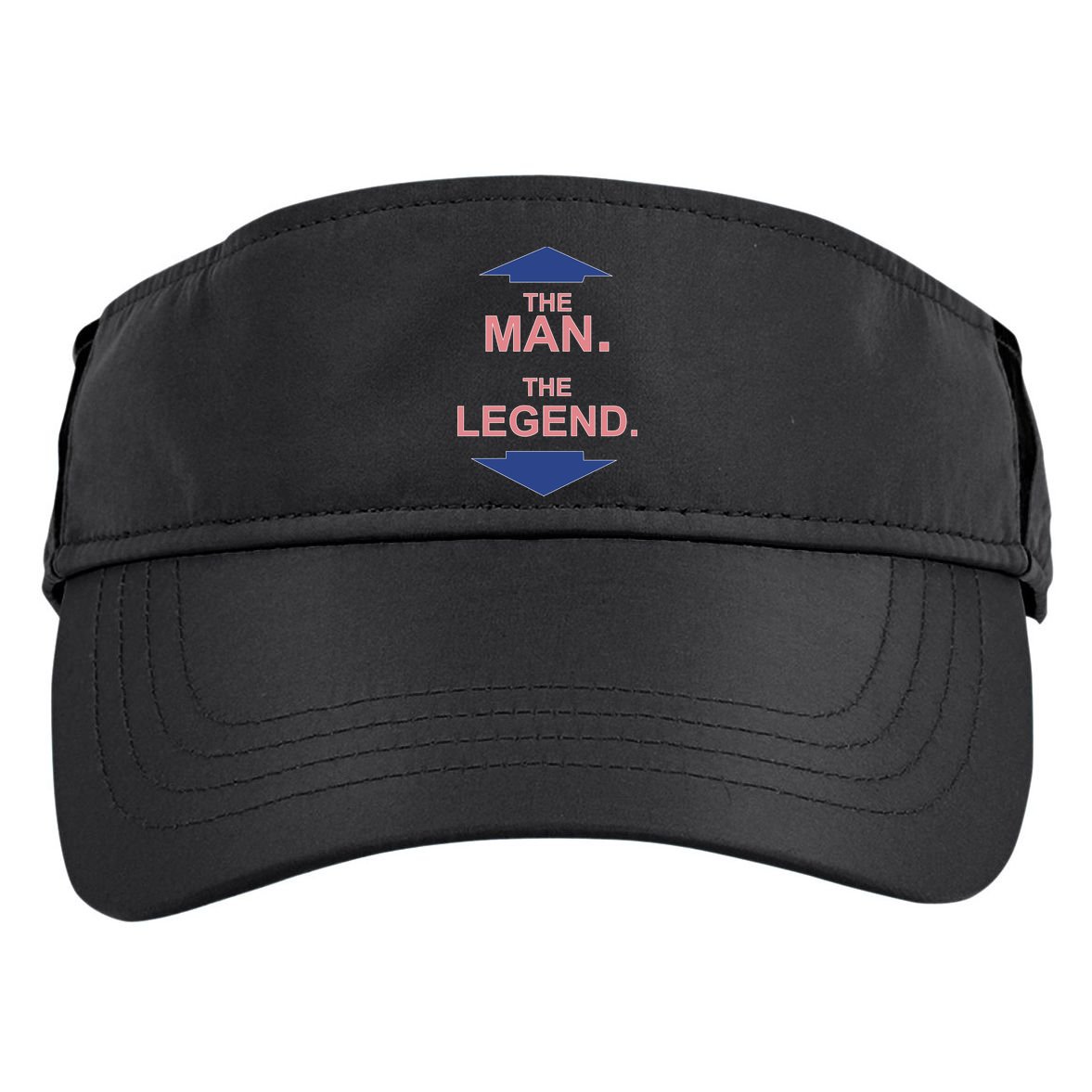 The Man The Legend Adult Drive Performance Visor