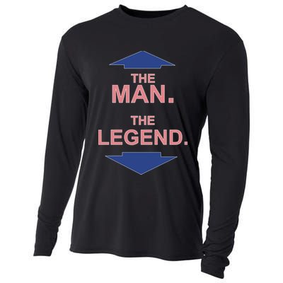 The Man The Legend Cooling Performance Long Sleeve Crew