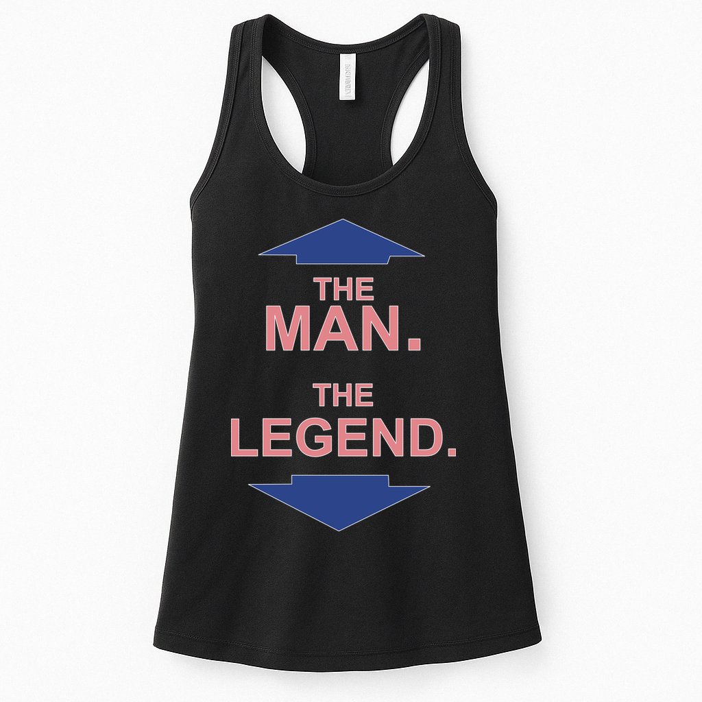 The Man The Legend Womens Tank Top