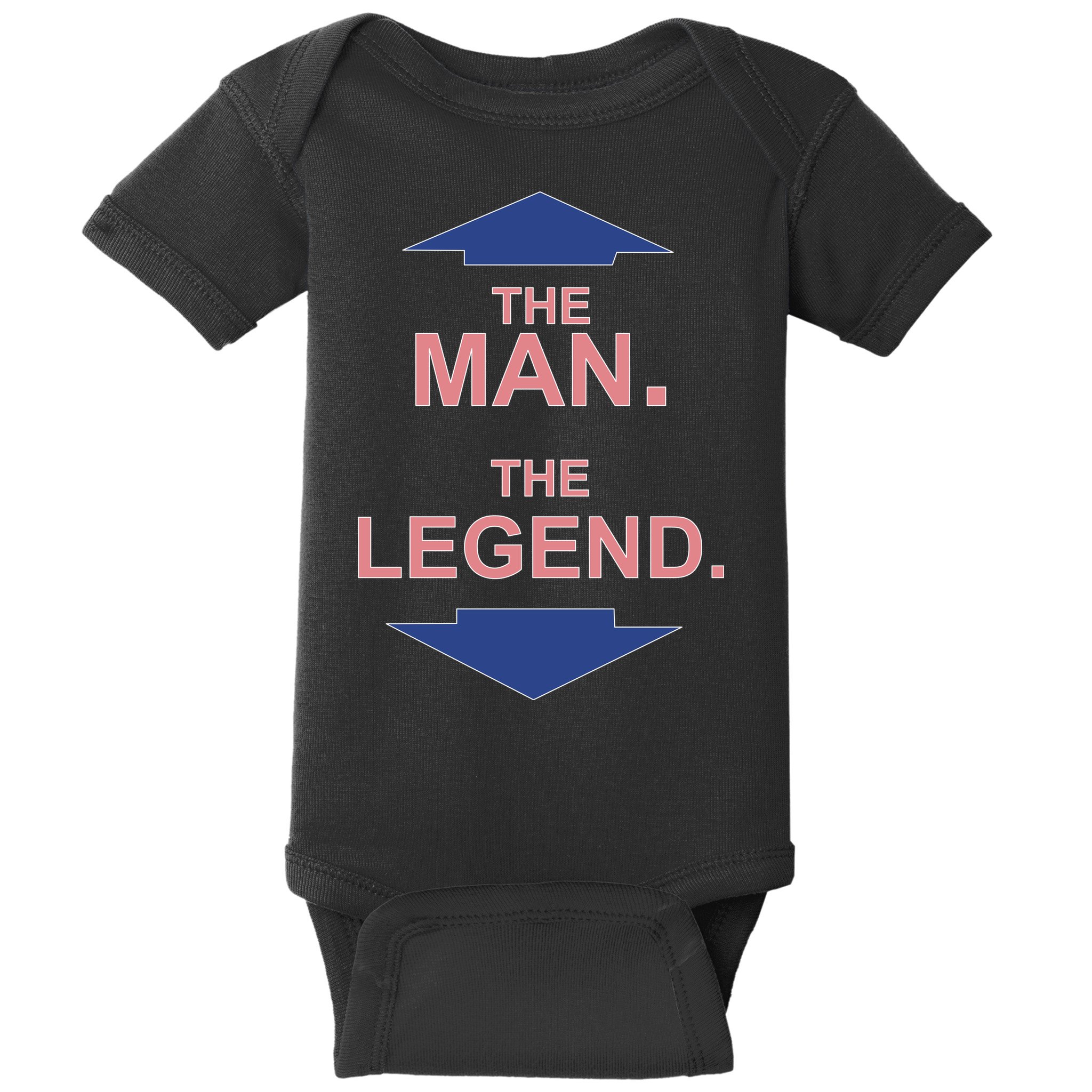 The Man The Legend Baby Bodysuit