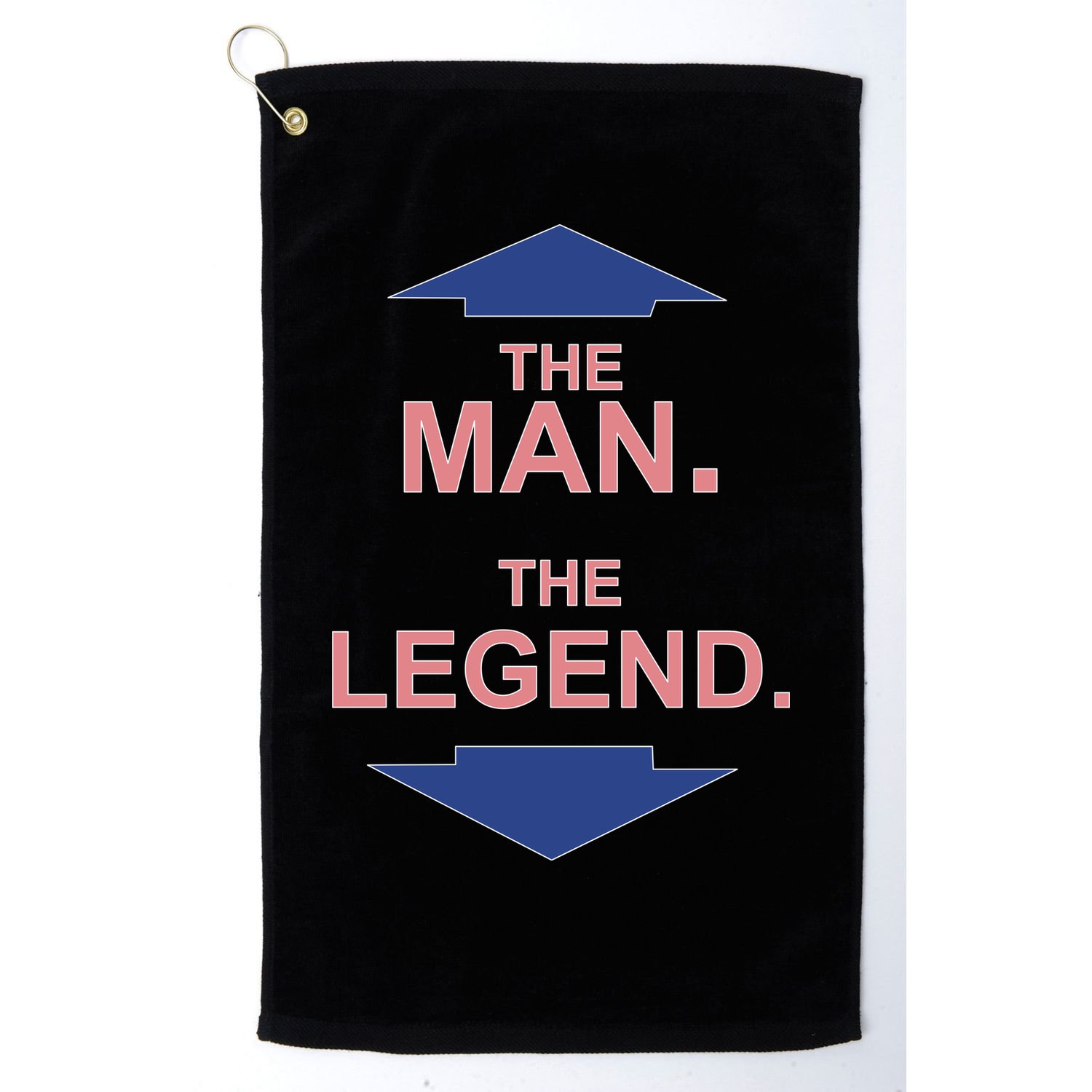 The Man The Legend Golf Towel
