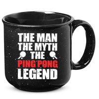 The Man The Myth The Ping Pong Legend 15oz Campfire Ceramic Mug