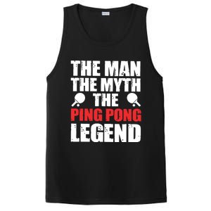 The Man The Myth The Ping Pong Legend PosiCharge Competitor Tank