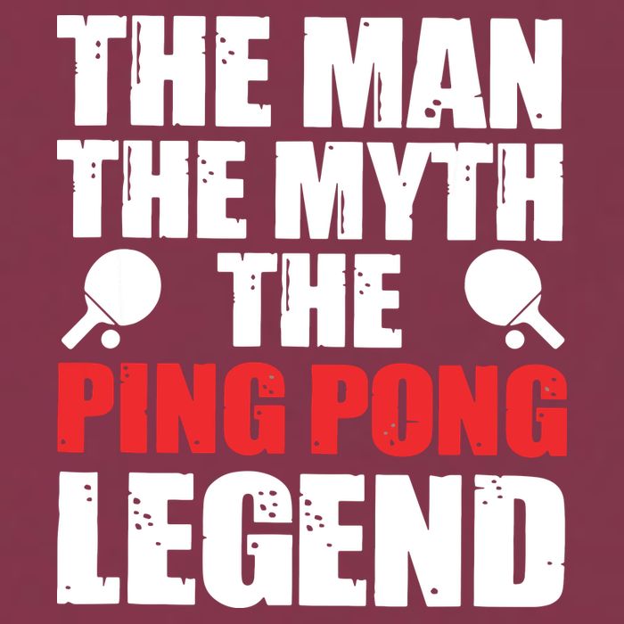 The Man The Myth The Ping Pong Legend 16oz Travel Tumbler
