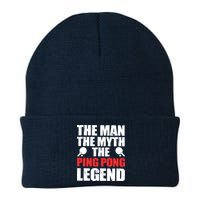 The Man The Myth The Ping Pong Legend Beanie