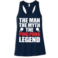 The Man The Myth The Ping Pong Legend Womens Tank Top