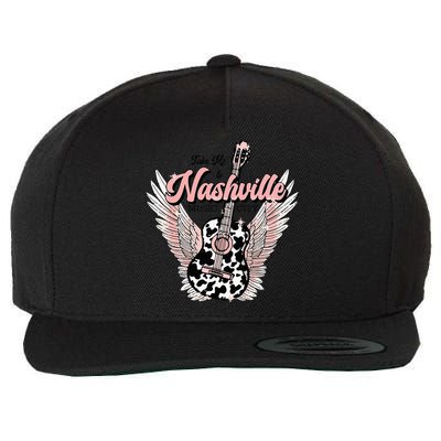 Take Me To Nashville Nashville Tennessee Wool Snapback Cap