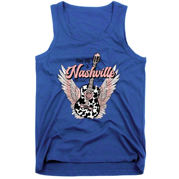 Take Me To Nashville Nashville Tennessee Tank Top