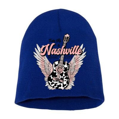 Take Me To Nashville Nashville Tennessee Short Acrylic Beanie