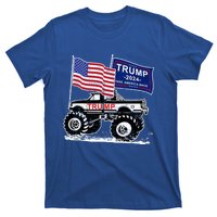 Trump Monster Truck Rally Trump Flag Trump 2024 Gift T-Shirt