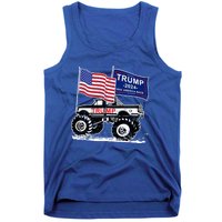 Trump Monster Truck Rally Trump Flag Trump 2024 Gift Tank Top