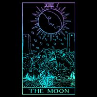 The Moon Tarot Card Rider Waite Witchy Cooling Performance Crew T-Shirt