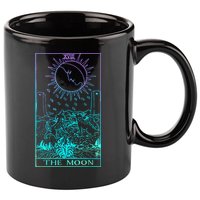 The Moon Tarot Card Rider Waite Witchy 11oz C Handle Ceramic Mug
